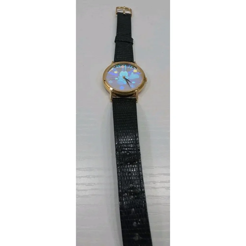 Lorus Disney Mickey Mouse Mens Watch 35mm Hologram V515-8A00 - New Battery W272